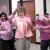 Screen capture from the Pink Glove Dance done as a tribute to Dr. Darlene Biggers, associate vice president for Student Services for UHCL, a breast cancer survivor.