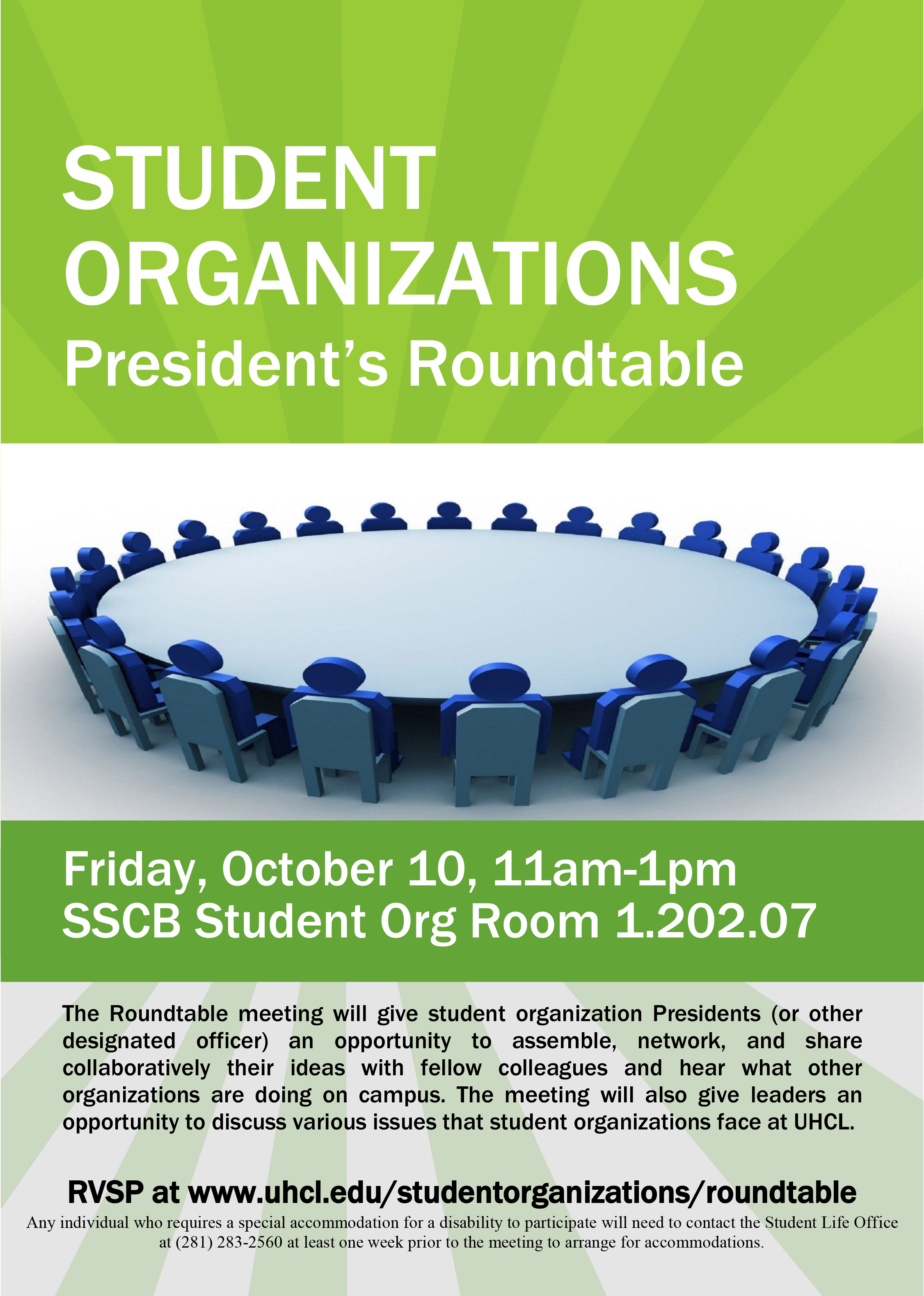 Student Org Rountable