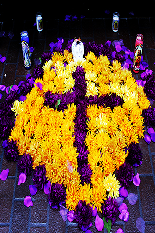 Dia de Los Muertos altar