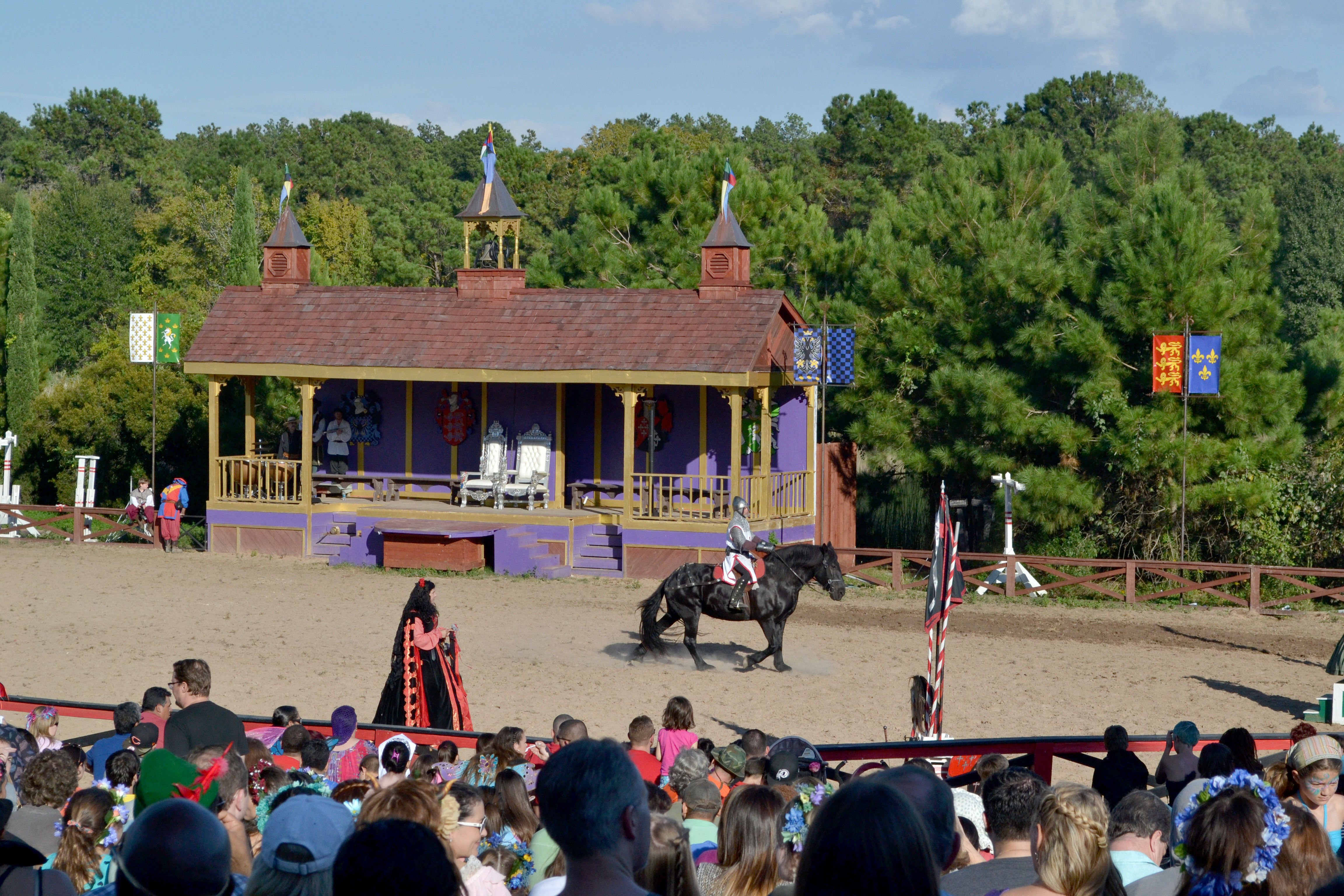 Jousting Tournament at the Texas Renassaince Festival.