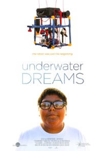 Underwater Dreams promotional movie poster. Image courtesy of 50 Eggs.
