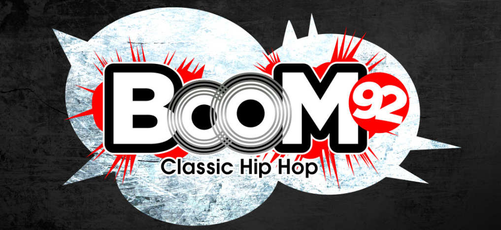 Logo courtesy of Boom 92.