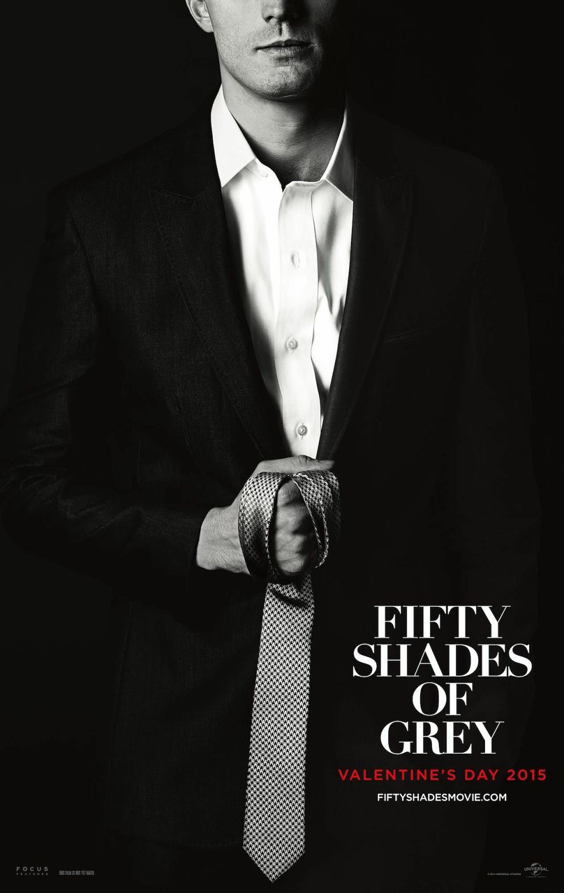 Image: "Fifty Shades of Grey" movie poster. Image courtesy of Universal Pictures.