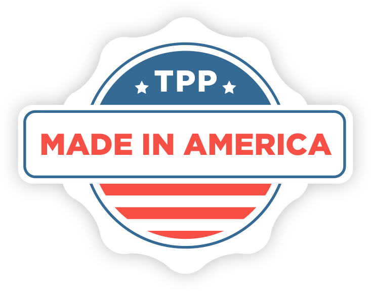 Image: Trans-Pacific Partnership logo stating "Made In America." Photo courtesy of Office of the United States Trade Representative.