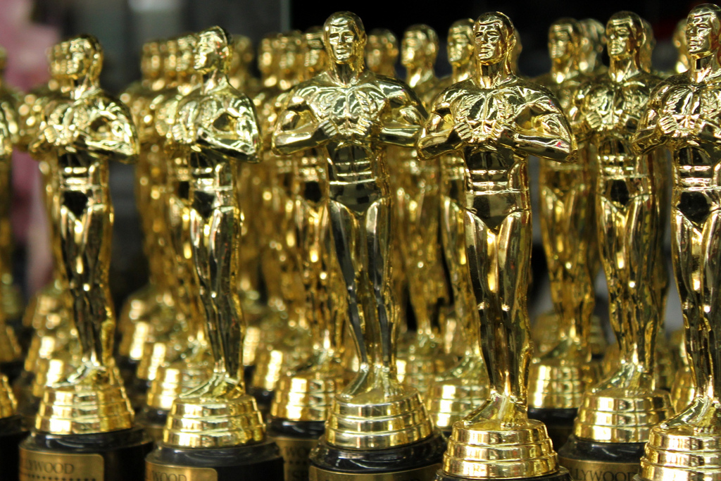 Photo: Oscar statuettes given out at the Academy Awards. Photo courtesy of flickr.com.