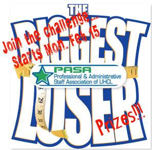 IMAGE: PASA's Biggest Loser Challenge logo. Image courtesy of UHCL PASA.