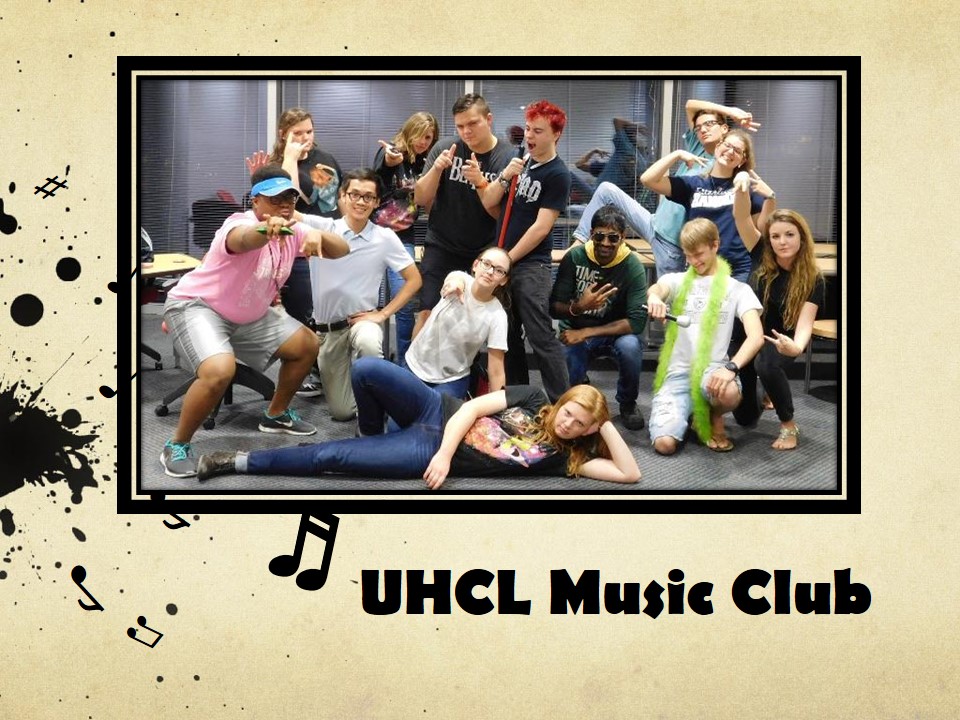 Group photo of UHCL Music Club.