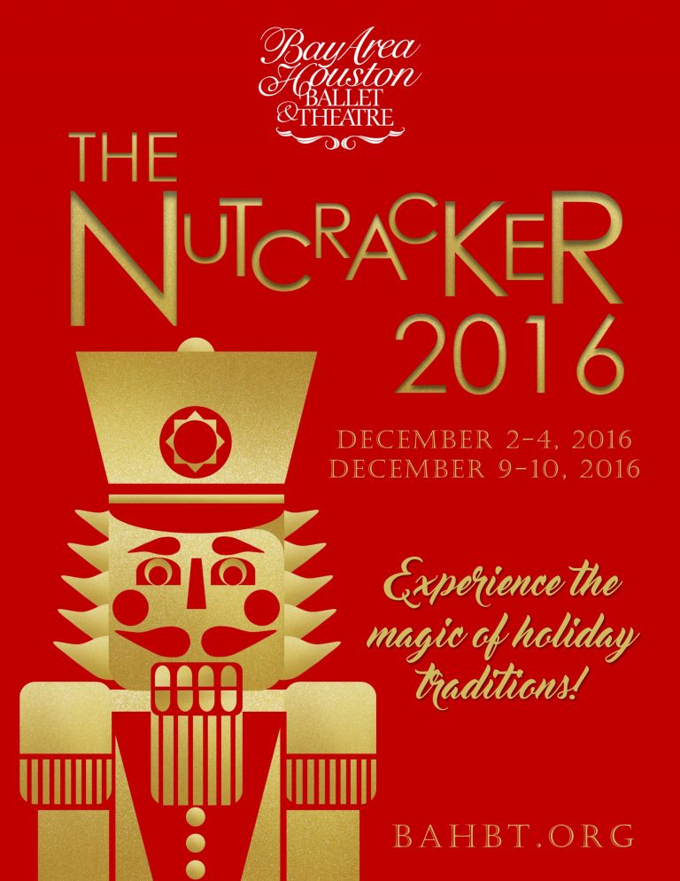 Photo: A promotional poster for "The Nutcracker" 2016 performance by the Bay Area Houston Ballet. Photo courtesy of Bay Area Houston Ballet.