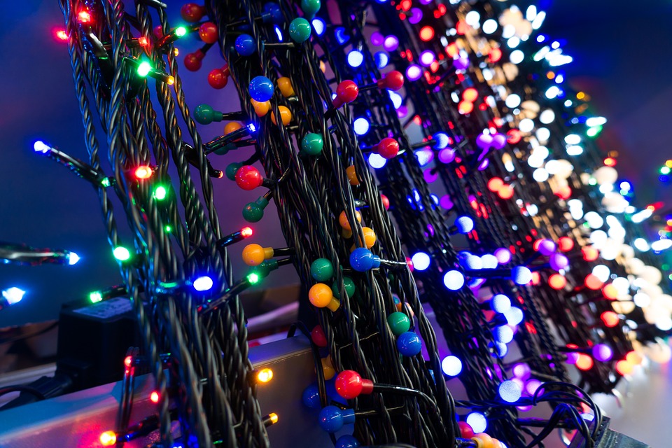 Holiday Lights. Photo Courtesy of Pixabay.