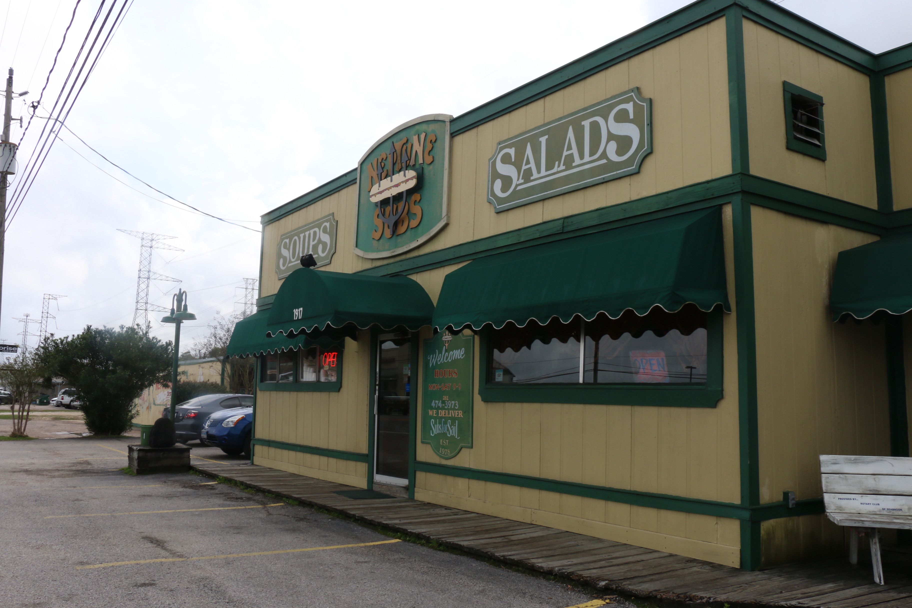 PHOTO: Neptune's Subs is one of the Seabrook establishments that will be relocating after construction begins. Photo courtesy of Yasmeen Gomez.
