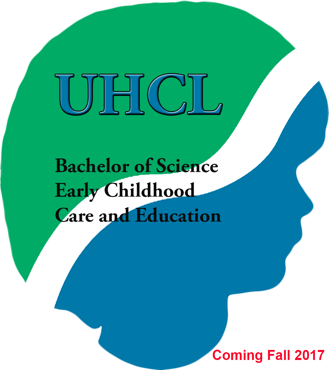 Silhouette of child with the UHCL logo. Graphic by The Signal Reporter Robin Timme.