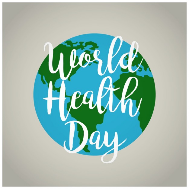 GRAPHIC: World Health Day on a graphic of the Earth. Photo courtesy of ibrandify from freepik.com