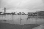 PHOTO: Clear Lake Park underwater after Hurricane Harvey. Photo by Audience Engagement Coordinator Regan Bjerkeli.