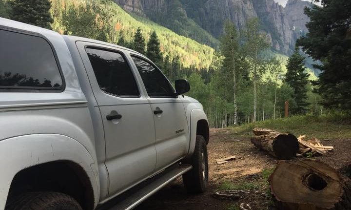 PHOTO: The Signal's former audience engagement editor Lindsay Floyd went camping in Ouray, Colorado. Photo courtesy of Lindsay Floyd.