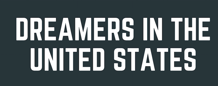 GRAPHIC: Dreamers in the United States infographic heading. Graphic by The Signal reporter Bradley Rodriguez.