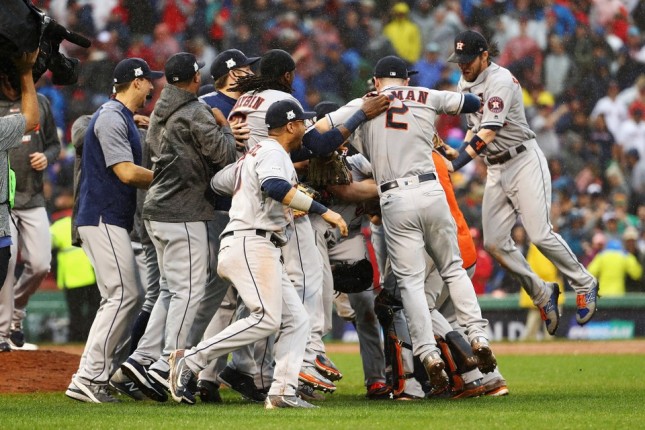 PHOTO: Houston Astros beat Red Sox 5-4 in game four of the American League Division Series (ALDS) on October 9, 2017. Photo courtesy of NJ.com