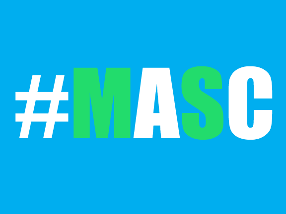 GRAPHIC-The hashtag for the SDEI's #MASC campaign. Graphic created by The Signal reporter Conner Seaton