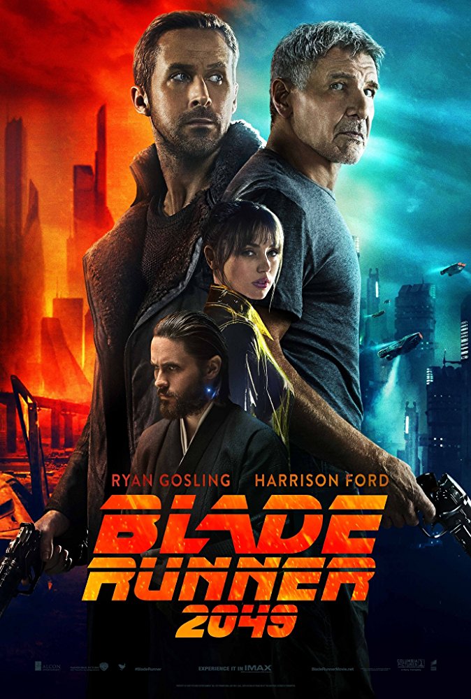 PHOTO: Official movie poster of Blade Runner 2049. Photo courtesy of Warner Bros. Pictures and Sony Pictures.