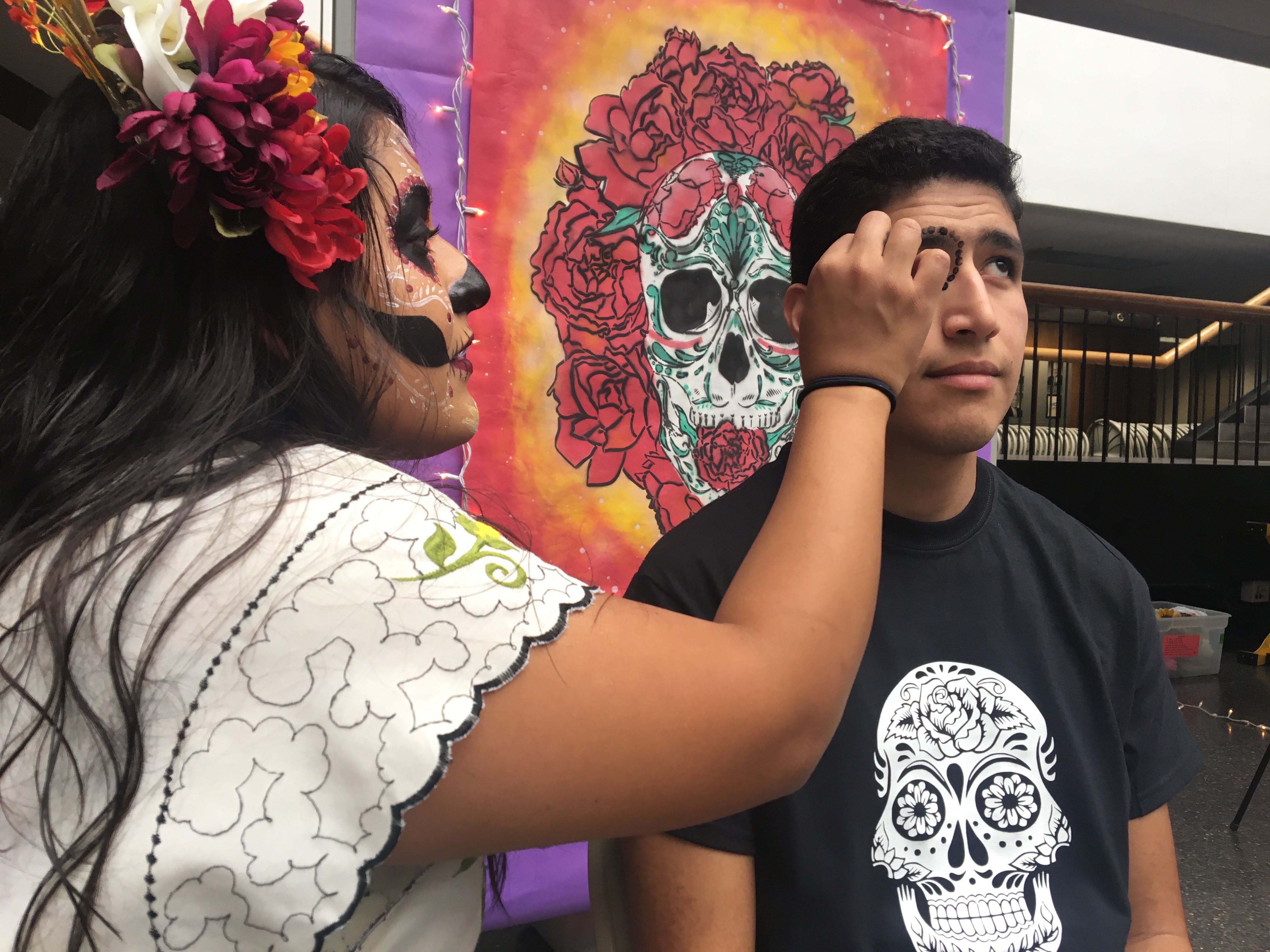 PHOTO: HACER celebrates the Mexican holiday Day of the Dead to remember loved ones and celebrate Hispanic culture. Photo by The Signal reporter Destini Smith.