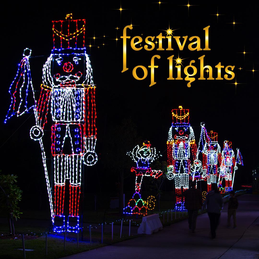 PHOTO: Festival of Lights promotional image. Photo courtesy of Moody Gardens Facebook page.