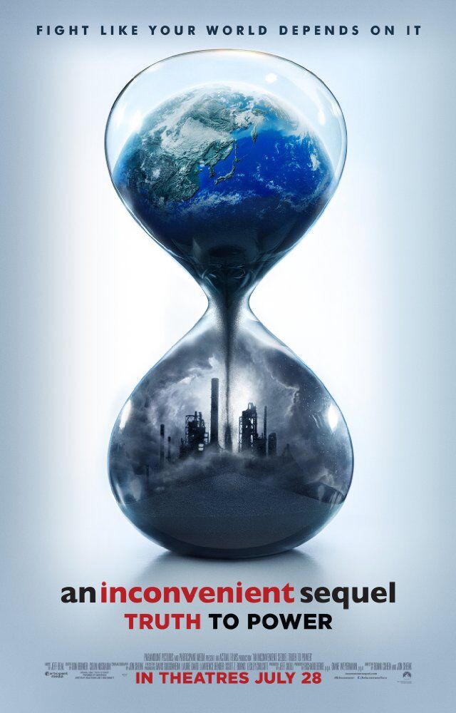 PHOTO: "An Inconvenient Sequel: Truth to Power" movie poster. Photo courtesy of beartooththeatre.net.