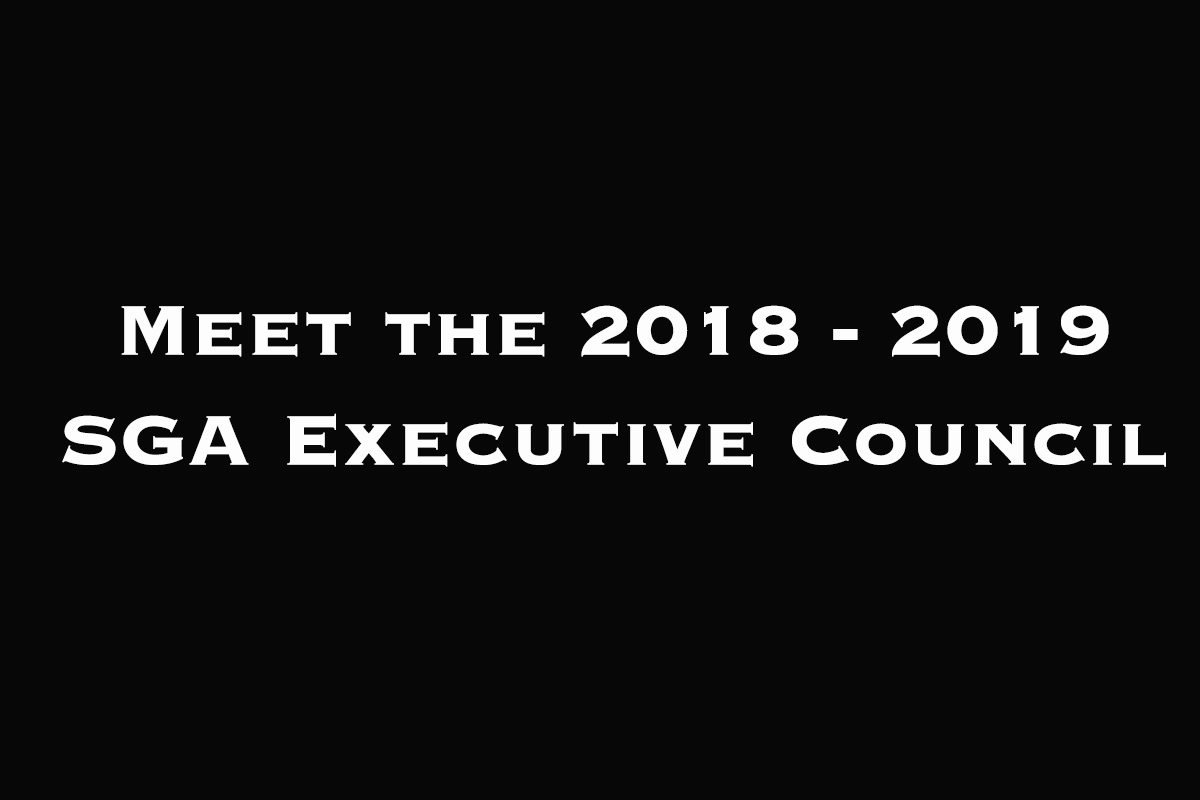 Meet the the 2018-2019 SGA executive council