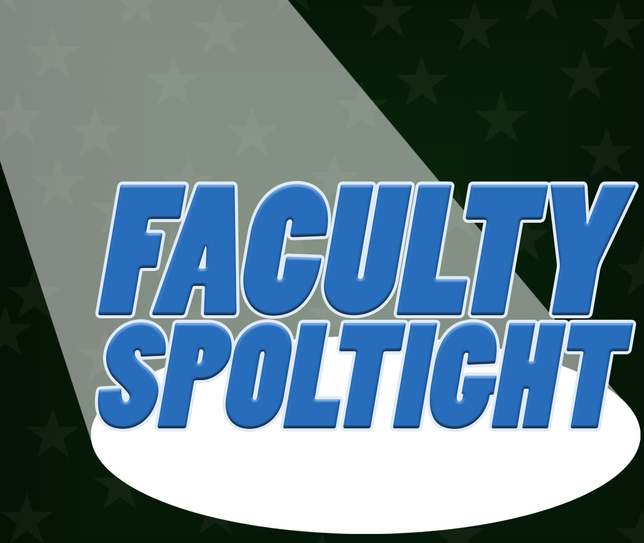 PHOTO: Faculty Spotlight graphic.