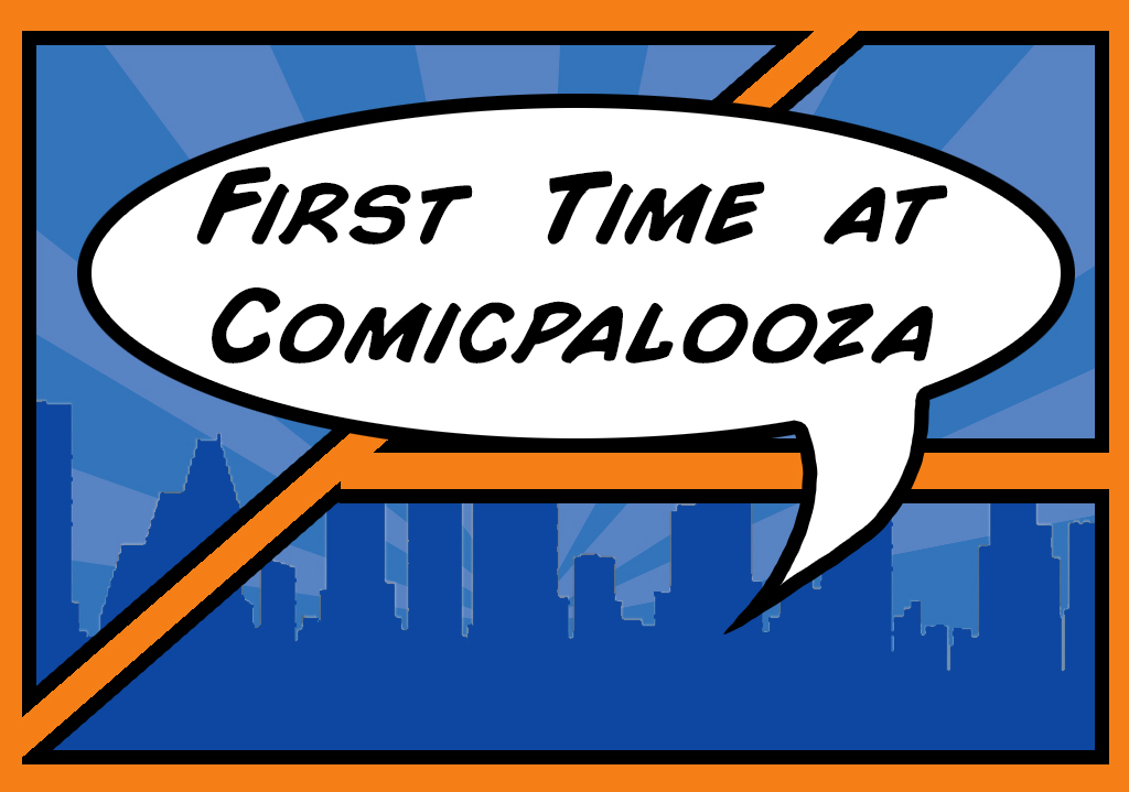 GRAPHIC: A Houston native's first time at Comicpalooza. Graphic created by The Signal Online Editor Alyssa Shotwell.