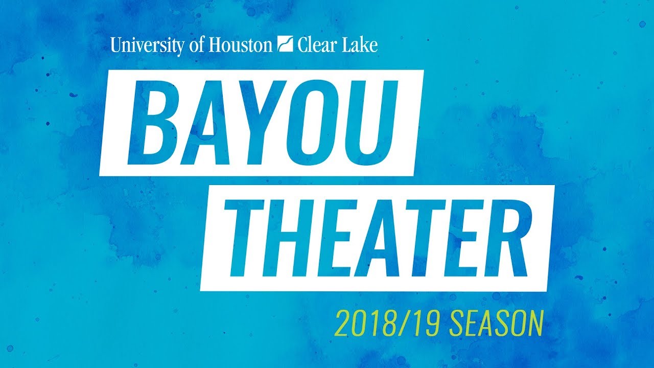 PHOTO: Promo image for the 2018-2019 season for the Bayou Theater. Photo courtesy of UHCL Bayou Theater.
