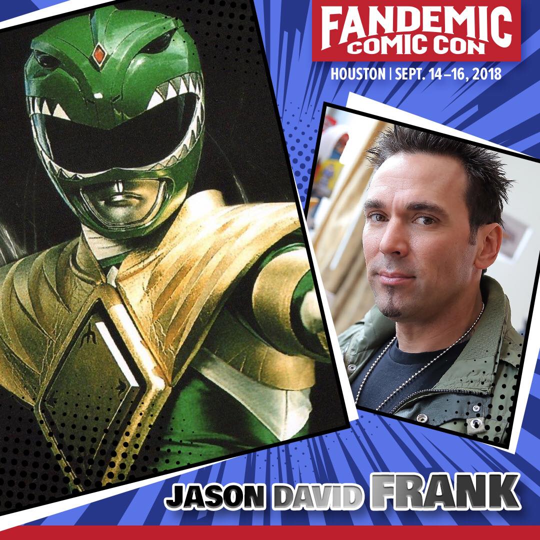 PHOTO: Jason David Frank will appear on Sept. 14, 15 and Sept. 16 at Fandemic Tour's Houston show. Photo courtesy of Fandemic Tour.