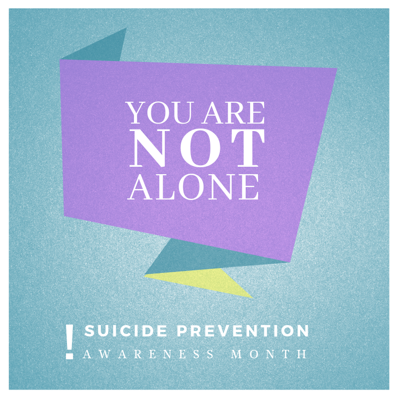 GRAPHIC: September is National Suicide Prevention Awareness Month. Graphic by The Signal reporter Elizabeth Adame.