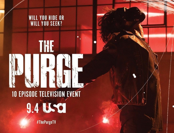 PHOTO: Poster for "The Purge" television series. Photo courtesy of Dread Central.