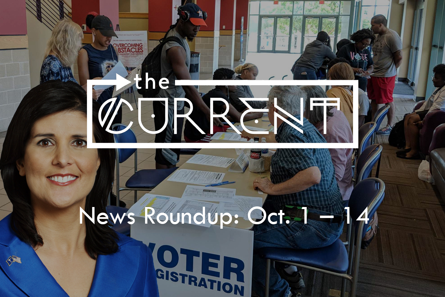 GRAPHIC: News round up for the first two weeks of October. Graphic created by The Signal Reporter Trey Blakely and Online Editor Alyssa Shotwell.