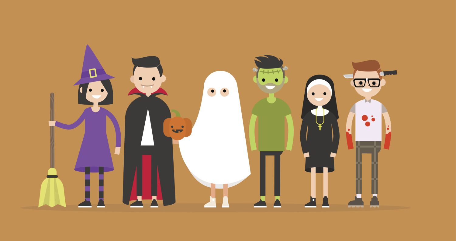 GRAPHIC: Graphic depicting various Halloween costumes. Graphic courtesy of Getty Images.