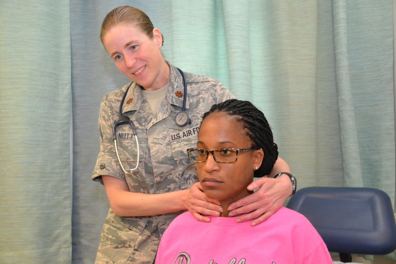 PHOTO: Medical services for women in the military. Photo courtesy of Air Force Medical Service