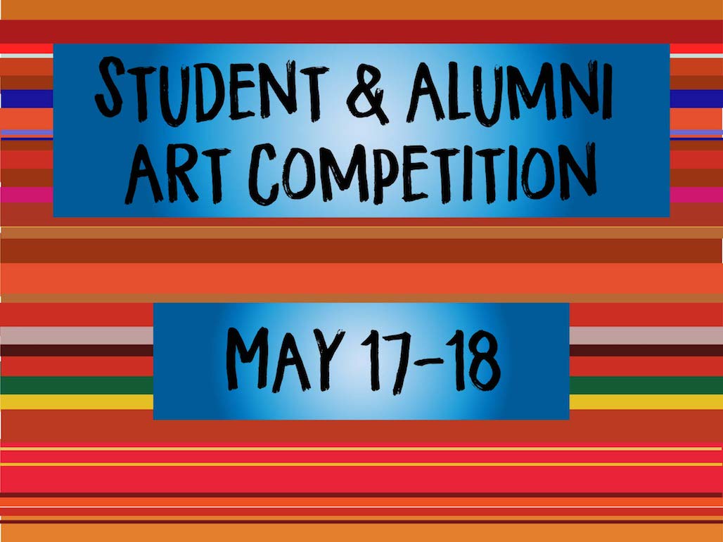 The Inaugural student art competition coming to UHCL May 17-18. Graphic by The Signal reporter Samantha Sincox.