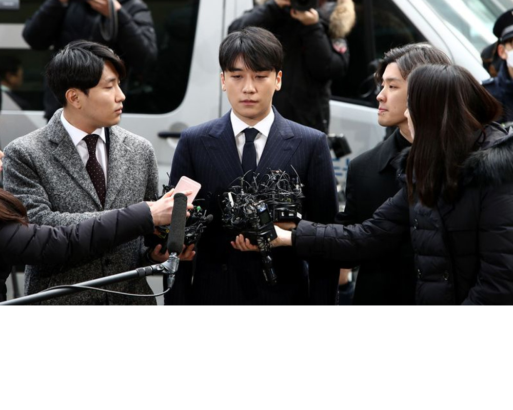 PHOTO: INTERNATIONAL - K-Pop sex scandals: Women in South Korea have protested for years about being filmed in secret [13]. Many entertainers and businessmen in K-pop have been found accused and/or found guilty of sex crimes and bribery throughout March. The crimes [14] range from sharing explicit videos of women withoutconsent in a group chat to bribing police. Outside of the K-Pop industry, the South Korean police have accused four men of setting up cameras in over 30 hotels [15] and selling videos of unknowing couples having sex online to roughly 4,000 subscribers on their website. Image courtesy of Chung Sung-Jun.