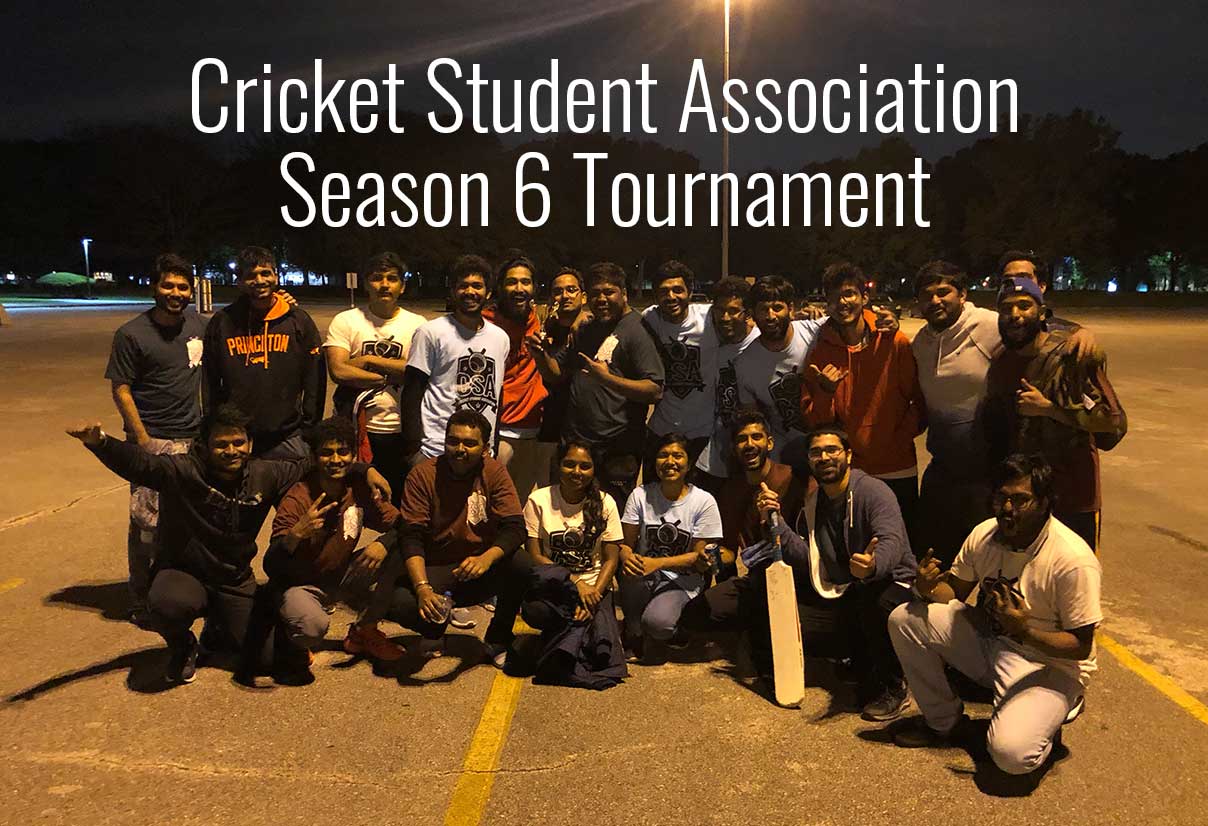 PHOTO: Cricket Student Association members at the end of the Season 6 tournament. Photo by The Signal assistant editor Miles Shellshear