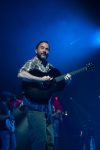 PHOTO: Dave Matthews posing during a song. Photo by The Signal Assistant Editor Miles Shellshear.