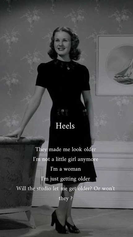 IMAGE: "Heels" poem by Kate Gaddis. Image courtesy of Kate Gaddis.