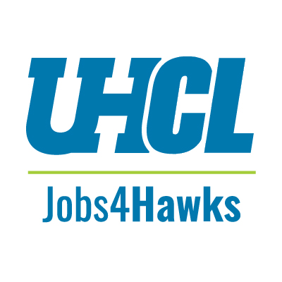 GRAPHIC: UHCL Jobs4Hawks logo. The platform is designed to help students find jobs and internships. Graphic courtesy of UHCL Career Services.