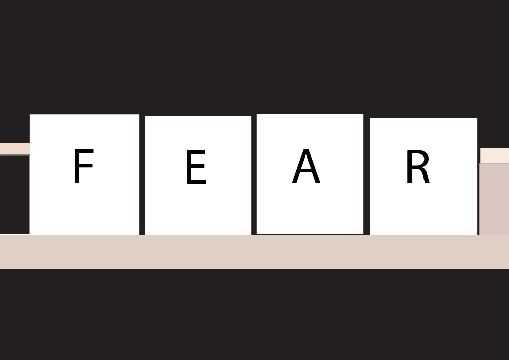 GRAPHIC: Fear scrabble letters. Graphic by Signal Reporter Stephanie White