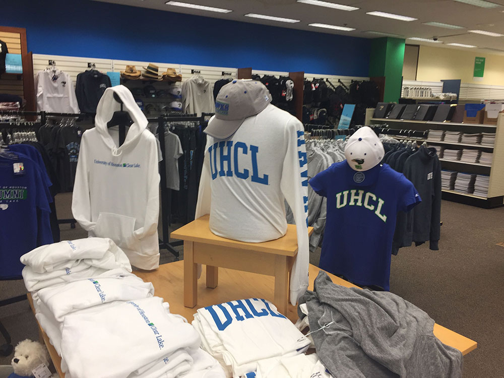 PHOTO: The UHCL bookstore is located in the Bayou Building. Photo by The Signal reporter Drew Curlee.