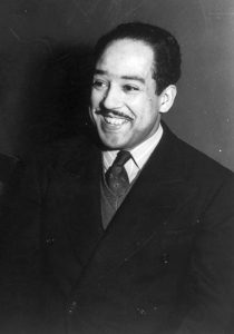 PHOTO: Langston Hughes in 1942. Photo courtesy of the Library of Congress. SOURCE: https://www.loc.gov/pictures/item/2005687122/
