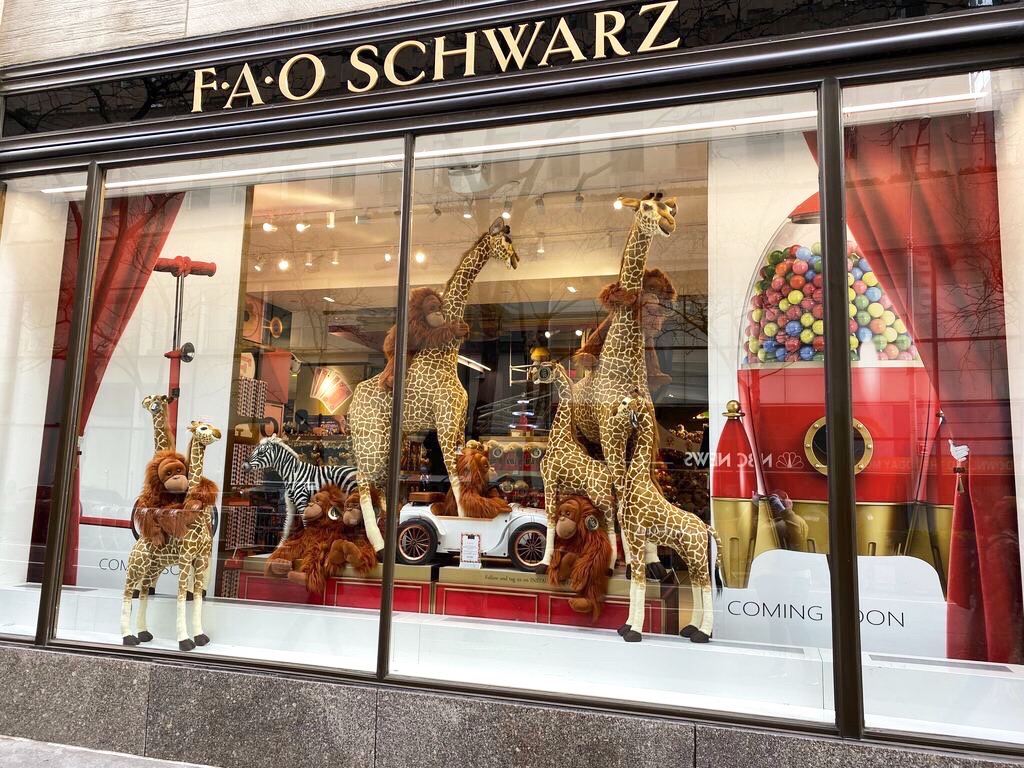 PHOTO: The window at FAO Schwarz. Photo by The Signal Executive Editor Emily Nichelle Wolfe