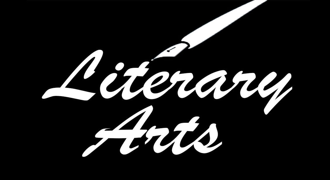 GRAPHIC: Text that reads "literary arts."Graphic by The Signal managing editor Troylon Griffin II.