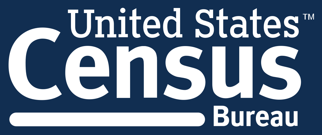 GRAPHIC: The United States Census Bureau logo. Graphic courtesy of Wikimedia Commons.