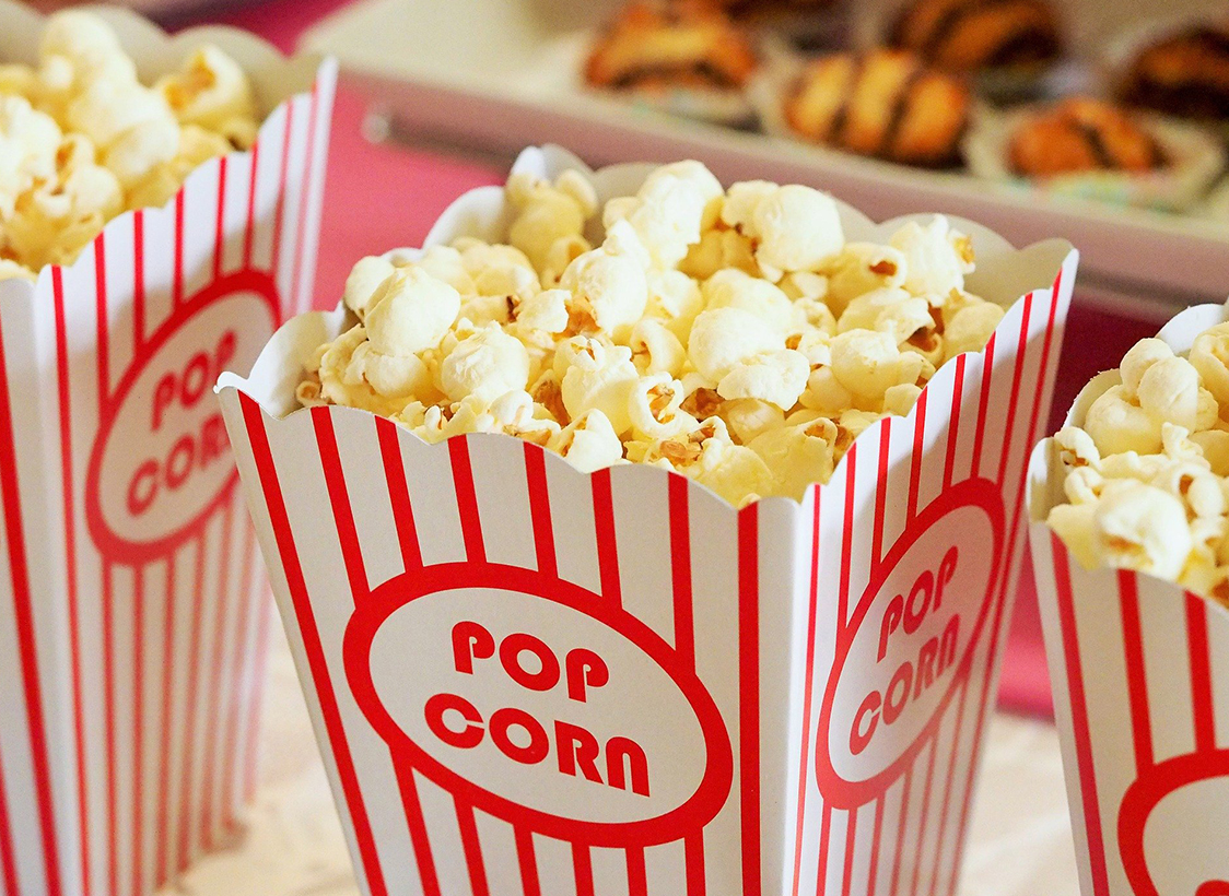 PHOTO: Image of popcorn. Image by Deborah Breen Whiting from Pixabay. SOURCE: https://pixabay.com/photos/popcorn-movies-cinema-entertainment-1085072/
