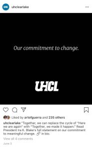 SCREENSHOT: A screenshot of UHCL's June 3 post on Instagram. Screenshot by The Signal Editor-in-Chief Emily Nichelle Wolfe.