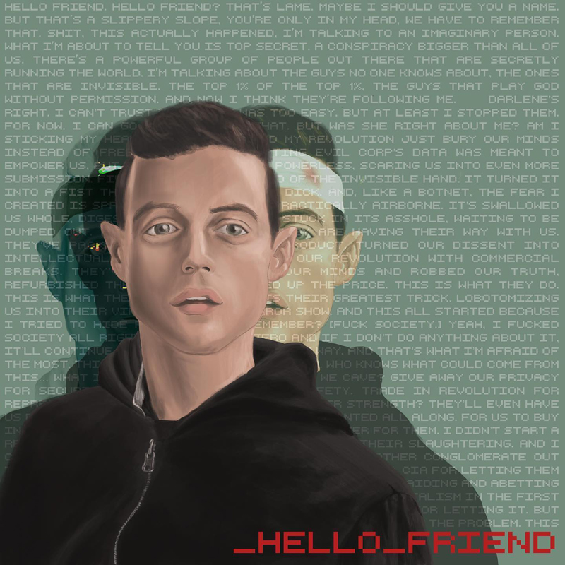 PAINTING: This digital painting is called "hello_friend." Painting courtesy of Lily Alonso. 